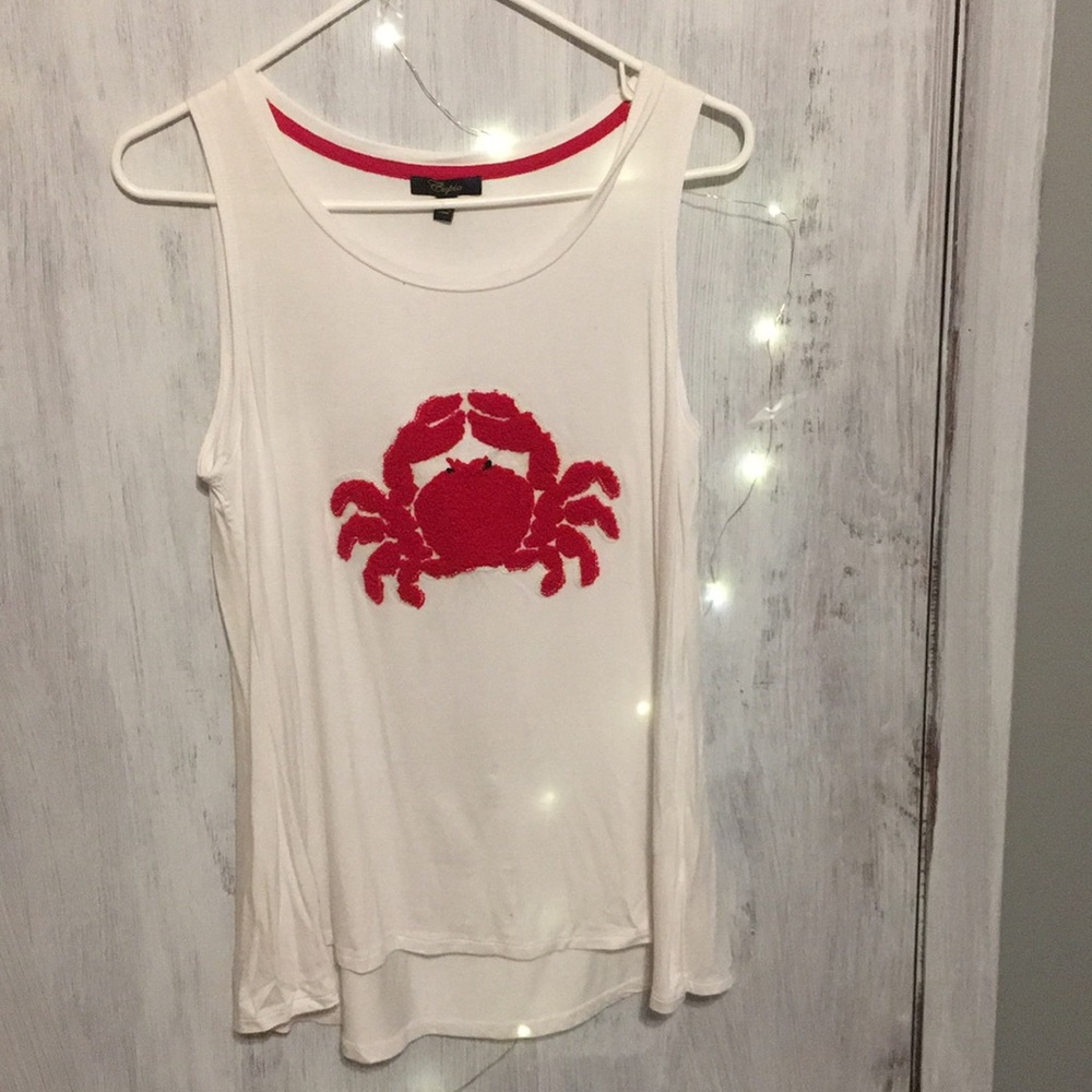 Silly crab shirt!